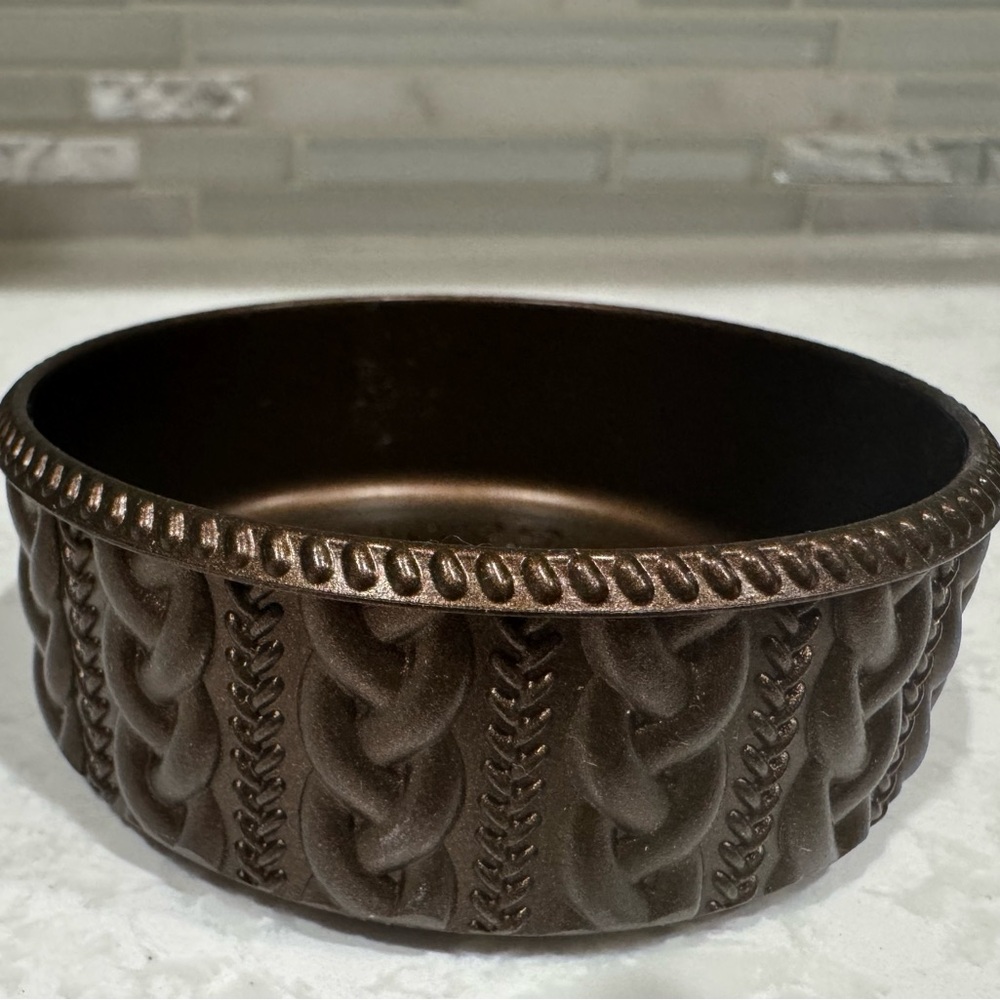 Deep Bronze Shorty Macrame Tumbler Boot